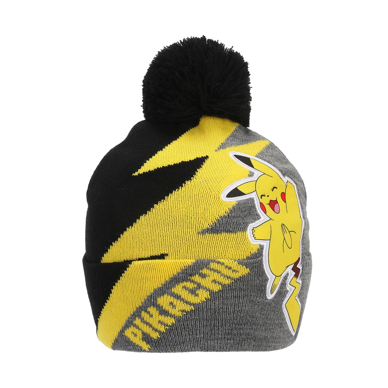 Pokemon Pikachu Thunderbolt Youth 2-Piece Knit Beanie & Gloves Set